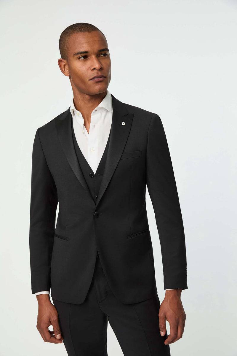 Lubiam Giacca Duetto BUM BUM drop 8 nera Giacca Duetto BUM BUM drop 8 nera