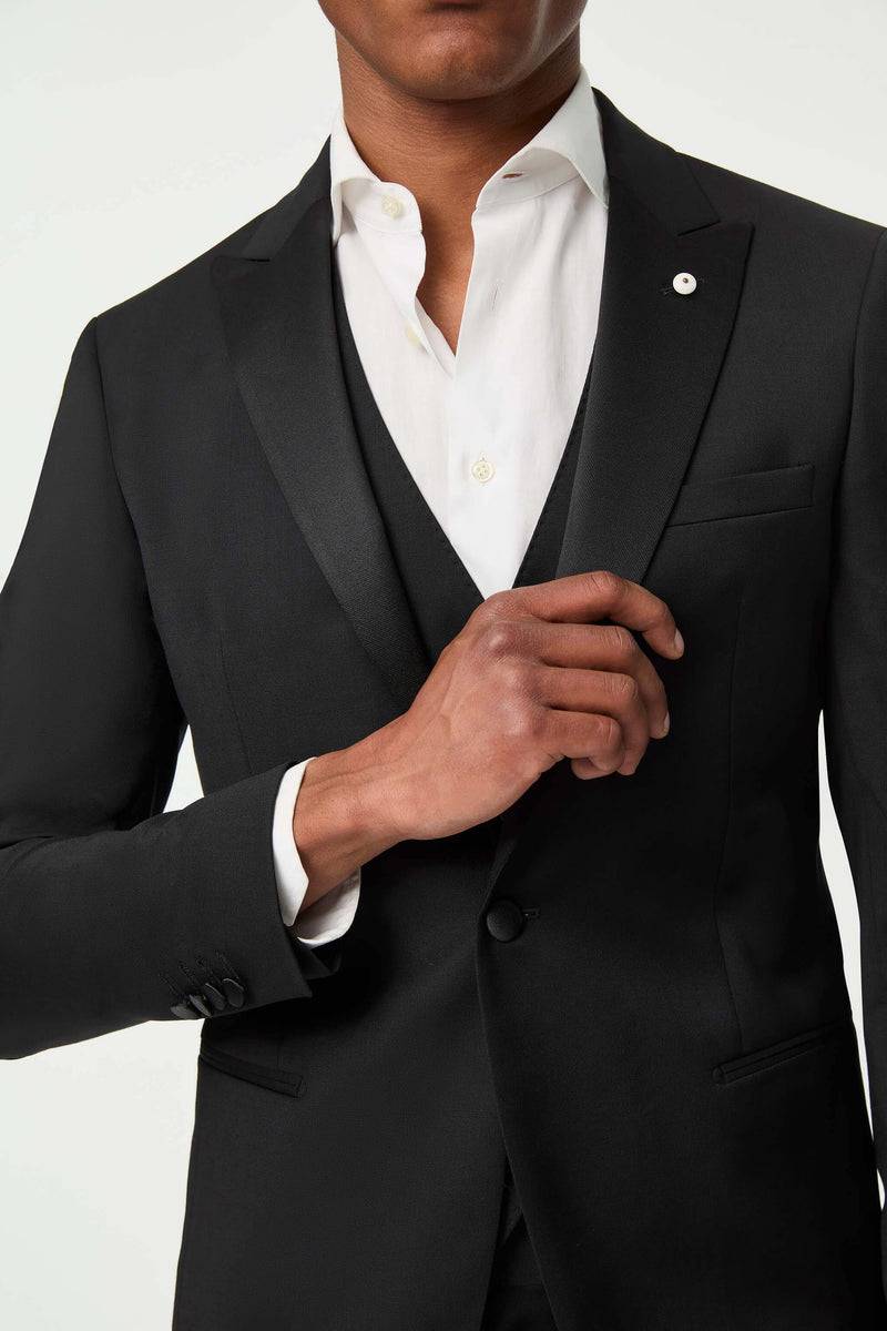 Lubiam Giacca Duetto BUM BUM Drop 8 Nera Giacca Duetto BUM BUM Drop 8 Nera