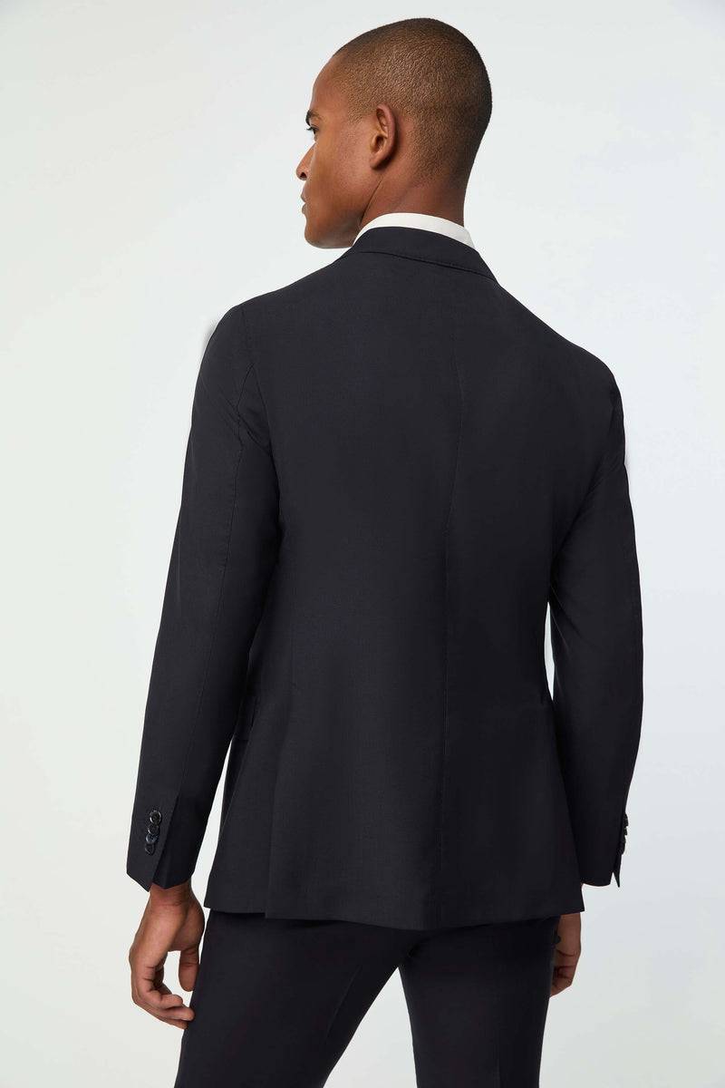 Lubiam Giacca Duetto JAMES Monopetto In Lana Blu Scuro Giacca Duetto JAMES Monopetto In Lana Blu Scuro