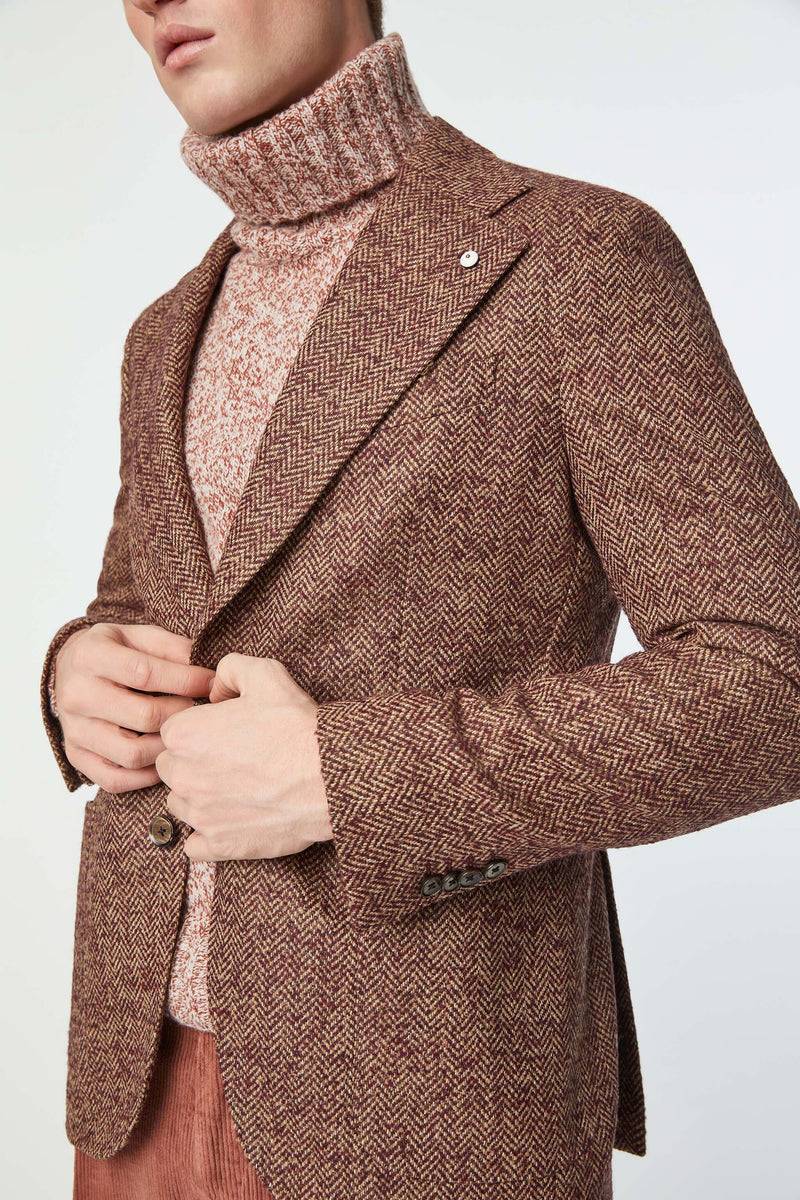 Lubiam Giacca FRANCIS Slim Bordeaux Giacca FRANCIS Slim Bordeaux