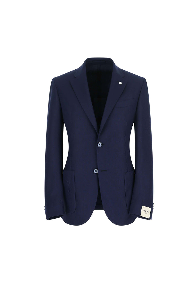 Lubiam Giacca JACK Blu In Lana Vergine Giacca JACK Blu In Lana Vergine