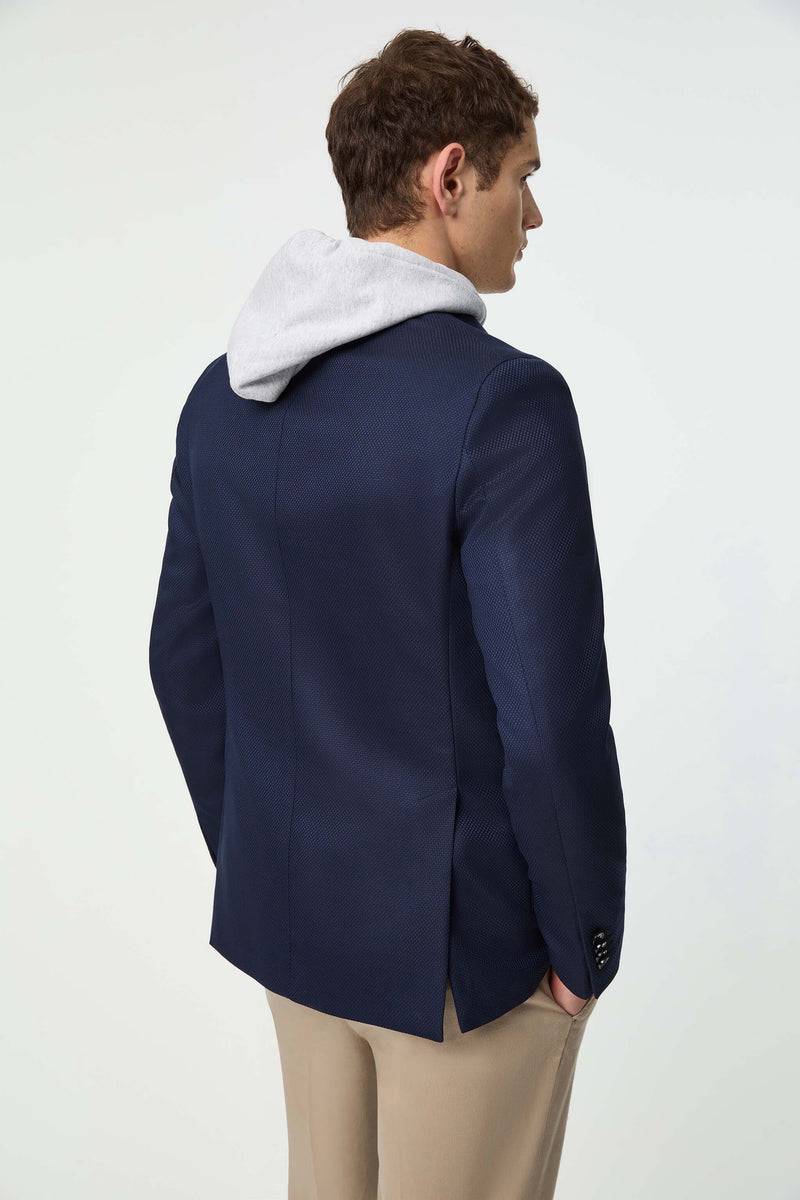 Lubiam Giacca JACK Blu In Lana Vergine Giacca JACK Blu In Lana Vergine