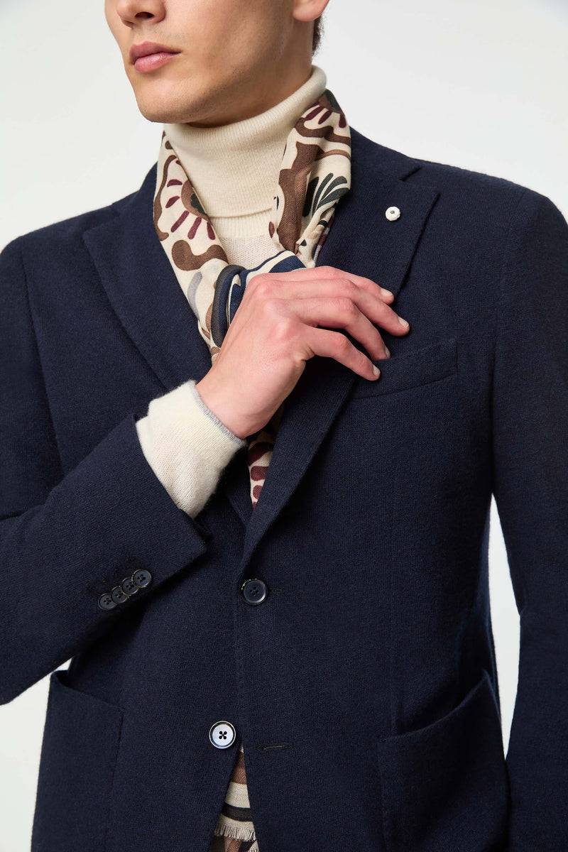 Lubiam Giacca JACK In Cashmere Blu Giacca JACK In Cashmere Blu