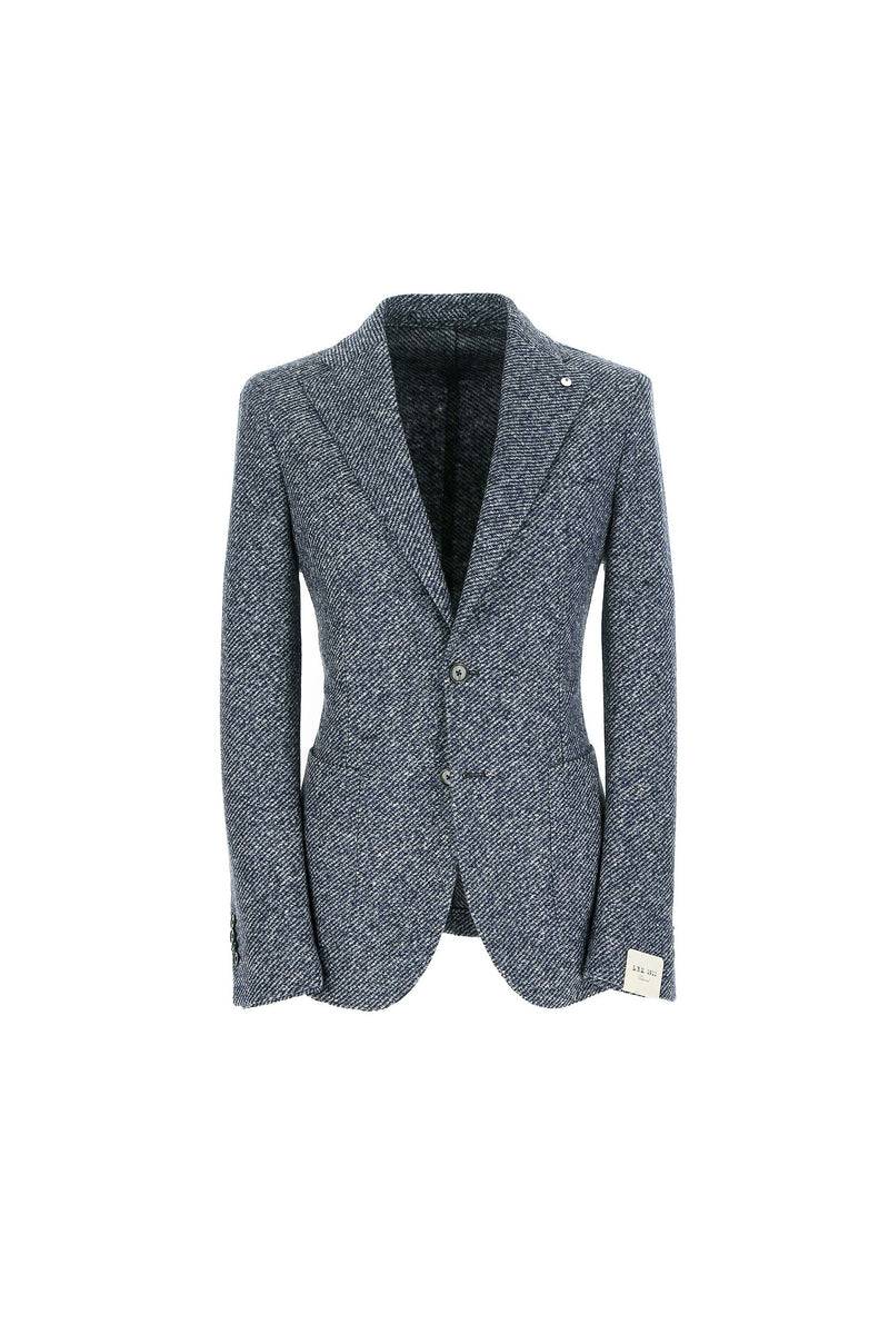 Lubiam Giacca JACK In Jersey Blu Giacca JACK In Jersey Blu