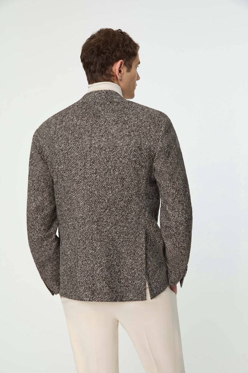 Lubiam Giacca JACK In Jersey Marrone Giacca JACK In Jersey Marrone