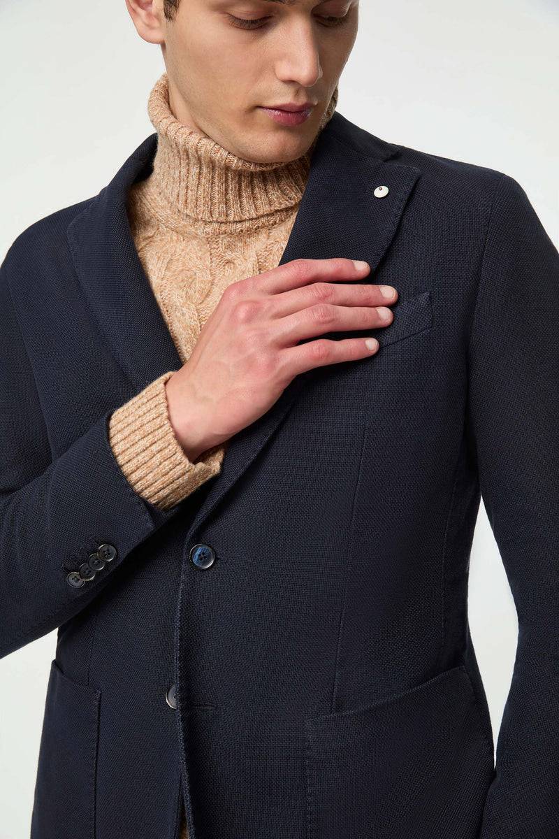 Lubiam Giacca JACK Tinto Capo Blu Scuro Giacca JACK Tinto Capo Blu Scuro