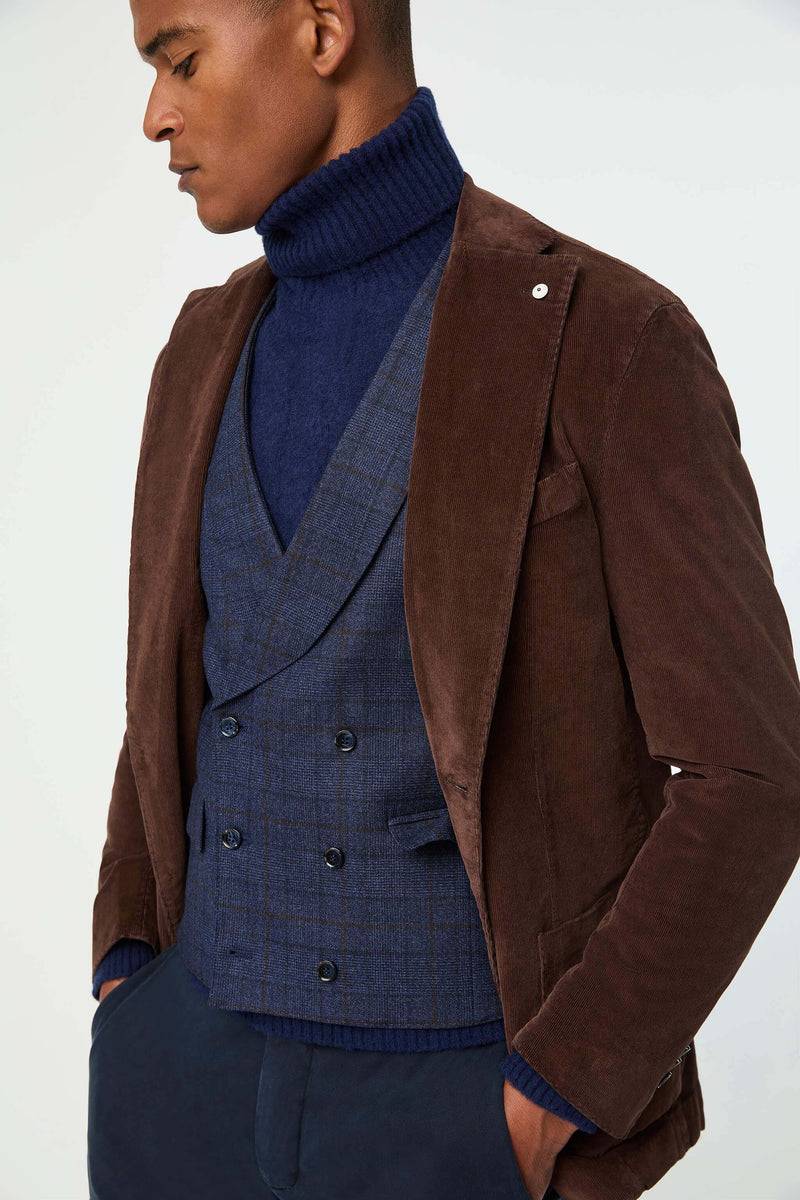 Lubiam Giacca JACK Tinto Capo Marrone Giacca JACK Tinto Capo Marrone