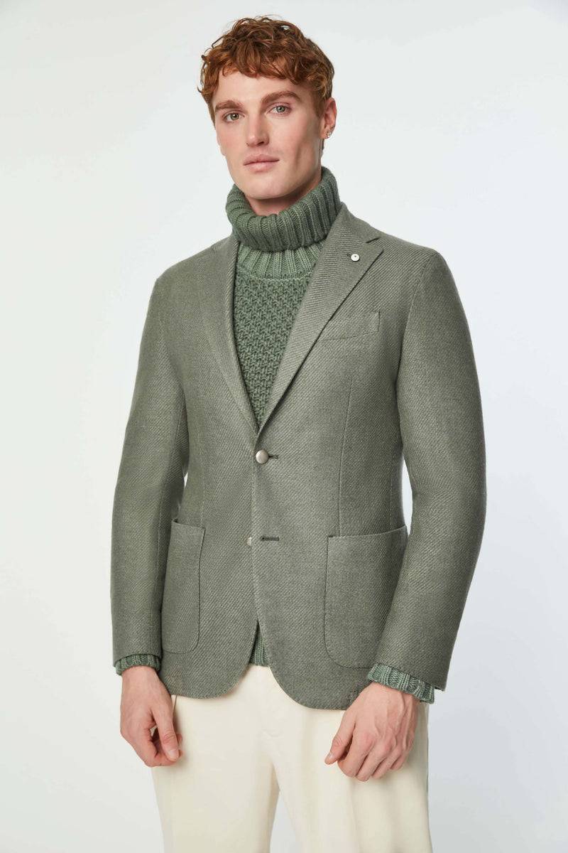 Lubiam Giacca JACK tinto capo verde chiaro Giacca JACK tinto capo verde chiaro