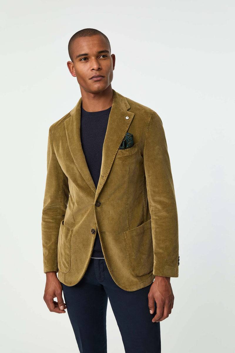 Lubiam Giacca JIM tinto verde oliva Giacca JIM tinto verde oliva