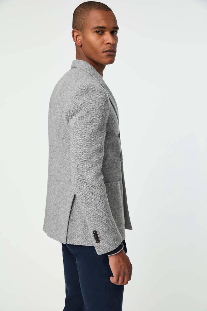 Lubiam Giacca PUNTO Doppiopetto Grigio Ghiaccio Giacca PUNTO Doppiopetto Grigio Ghiaccio