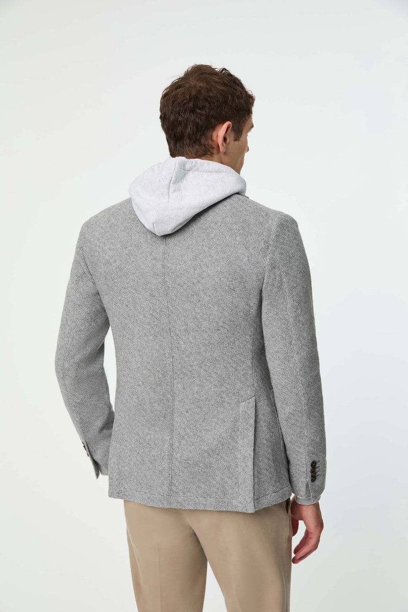 Lubiam Giacca PUNTO Monopetto Grigio Chiaro Giacca PUNTO Monopetto Grigio Chiaro