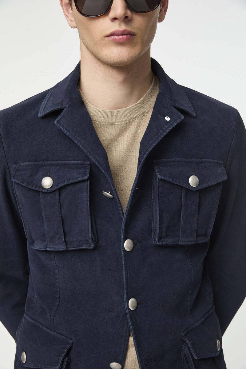 Lubiam Giacca SAHARA Tinto Capo Blu Giacca SAHARA Tinto Capo Blu