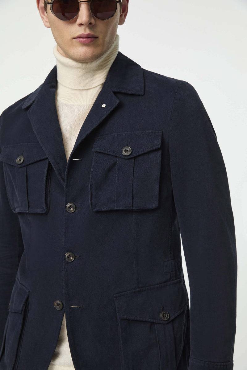 Lubiam Giacca SAHARA Tinto Capo Blu Notte Giacca SAHARA Tinto Capo Blu Notte