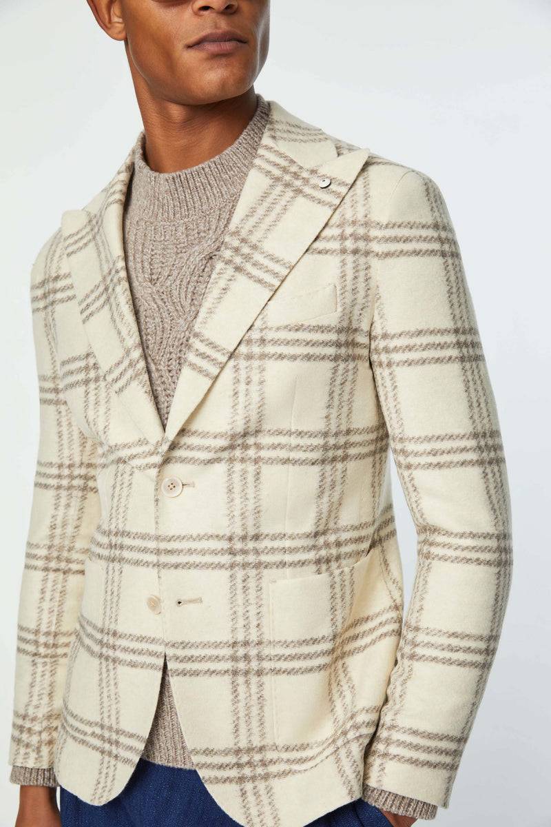 Lubiam Giacca STEVE In Jersey Bianca Giacca STEVE In Jersey Bianca