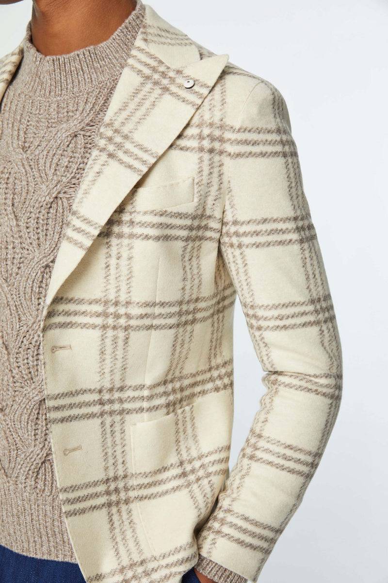 Lubiam Giacca STEVE In Jersey Bianca Giacca STEVE In Jersey Bianca