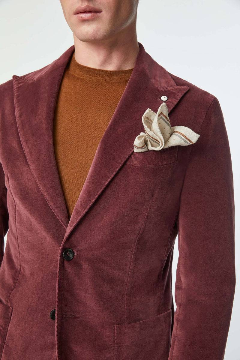 Lubiam Giacca STEVE Tinto Capo Borgogna Giacca STEVE Tinto Capo Borgogna