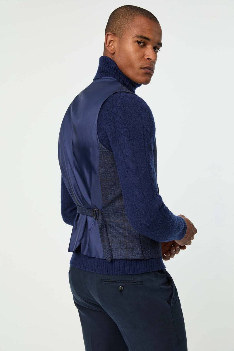 Lubiam Gilet OSCAR Blu Scuro Gilet OSCAR Blu Scuro