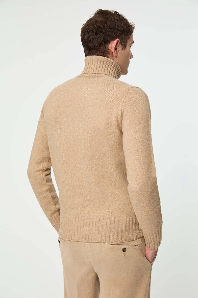 Lubiam Maglia Dolcevita Beige Maglia Dolcevita Beige