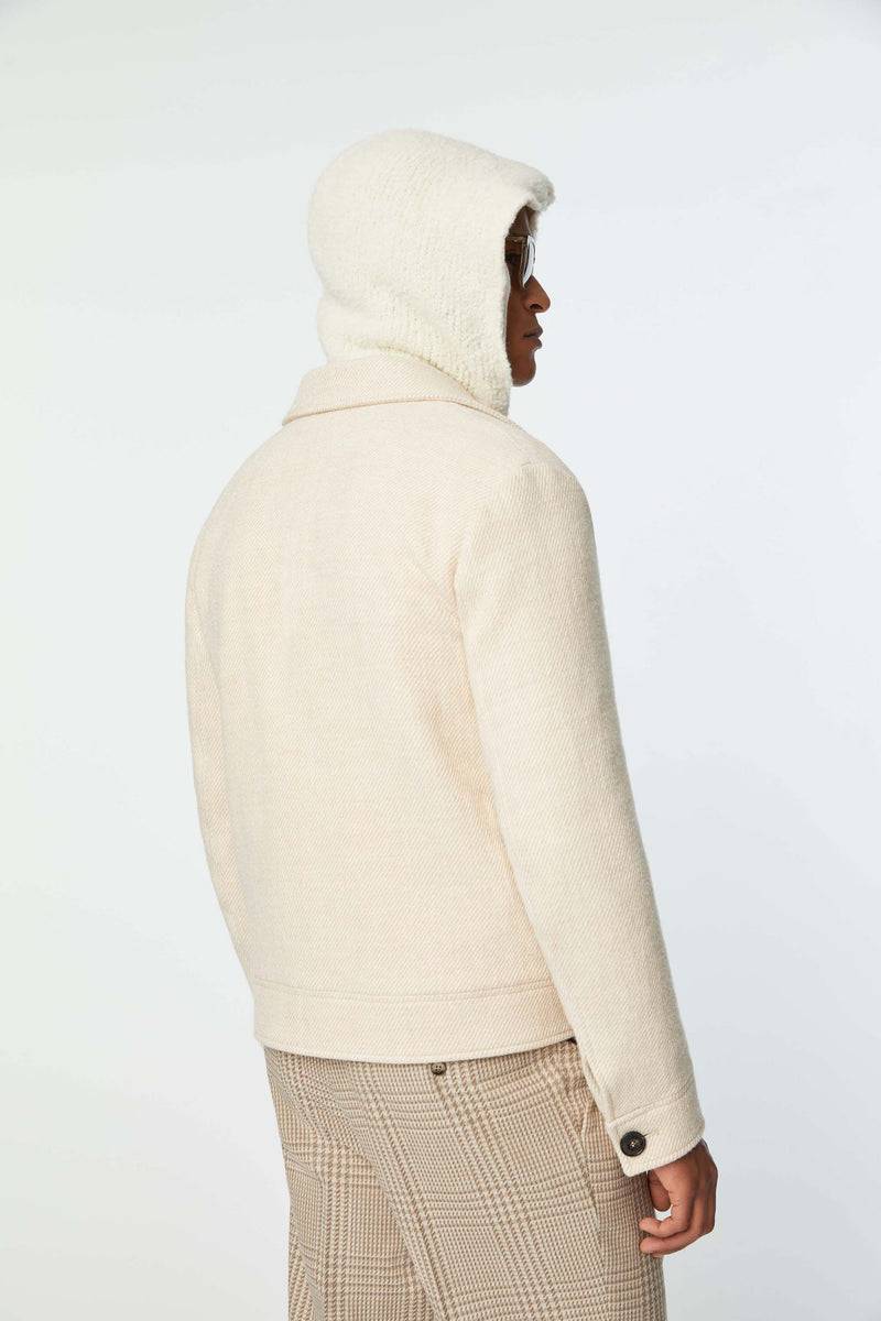 Lubiam Overjacket Bianco Avorio Overjacket Bianco Avorio