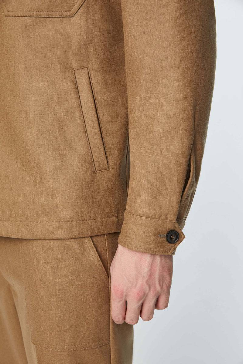 Lubiam Overshirt Non Trattato Marrone Overshirt Non Trattato Marrone