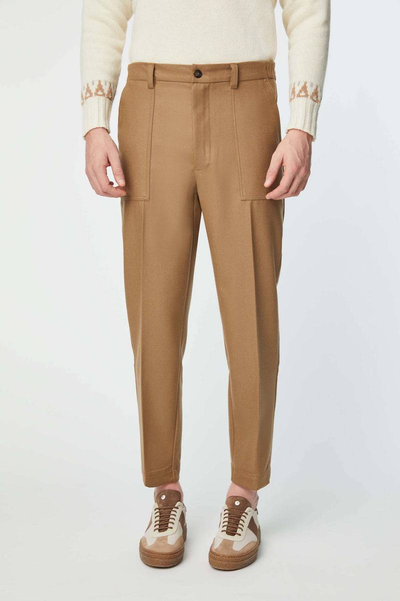 Lubiam Pantalone ANDY non trattato nocciola Pantalone ANDY non trattato nocciola
