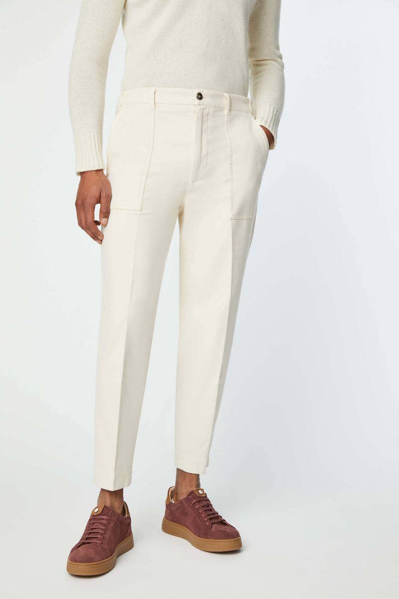 Lubiam Pantalone ANDY tinto capo bianco Pantalone ANDY tinto capo bianco