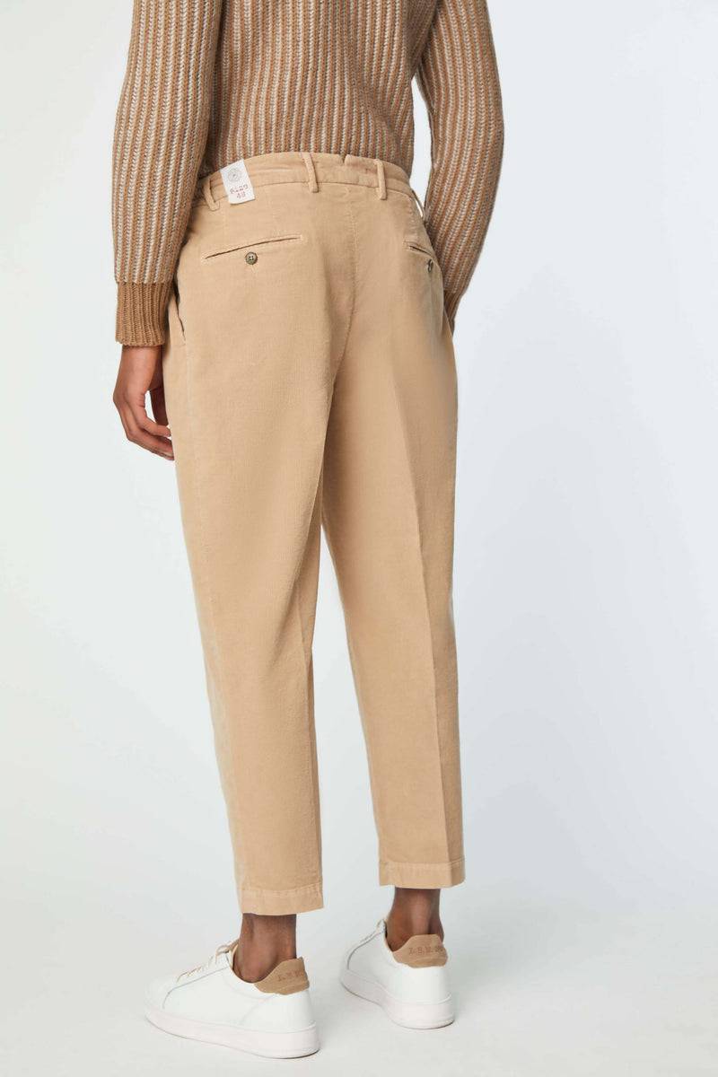 Lubiam Pantalone Clarence Tinto Capo Beige Pantalone Clarence Tinto Capo Beige