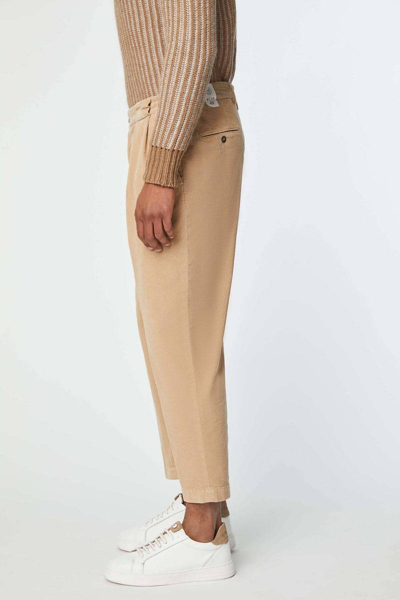 Lubiam Pantalone Clarence Tinto Capo Beige Pantalone Clarence Tinto Capo Beige