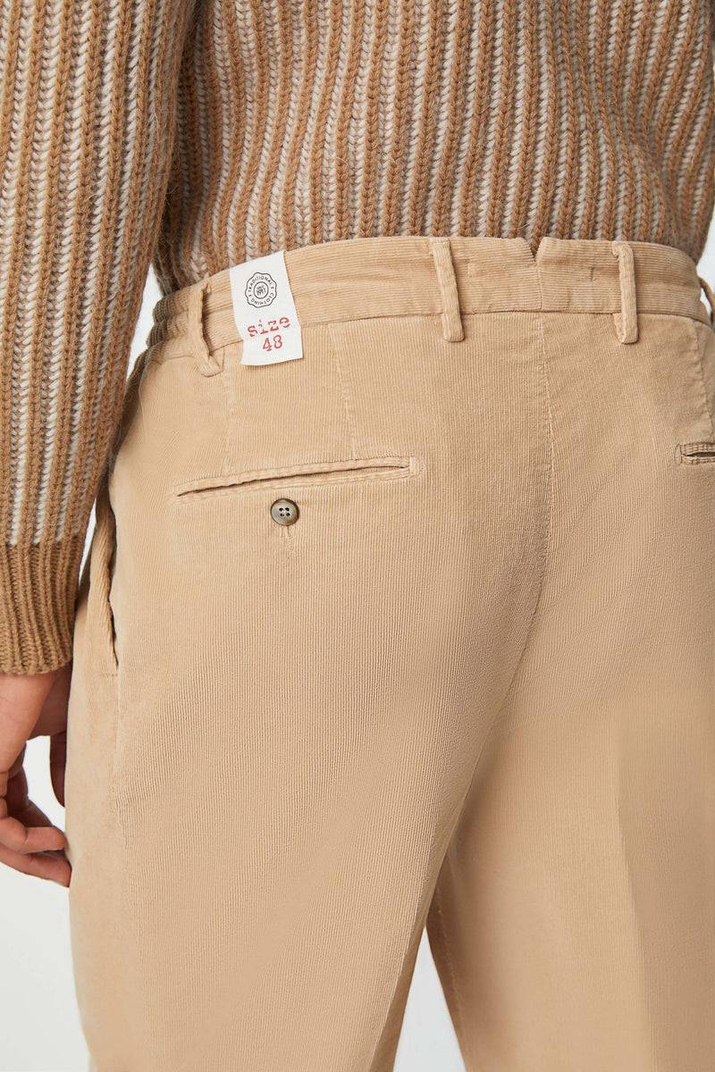 Lubiam Pantalone Clarence Tinto Capo Beige Pantalone Clarence Tinto Capo Beige
