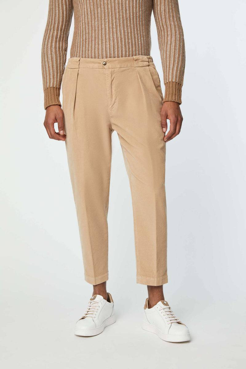 Lubiam Pantalone Clarence tinto capo beige Pantalone Clarence tinto capo beige