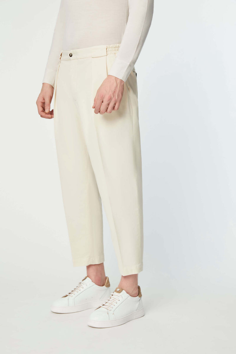 Lubiam Pantalone Clarence Tinto Capo Bianco Avorio Pantalone Clarence Tinto Capo Bianco Avorio