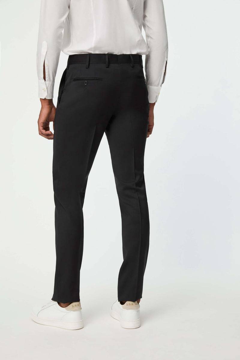 Lubiam Pantalone Duetto LONG ISLAND Nero Pantalone Duetto LONG ISLAND Nero
