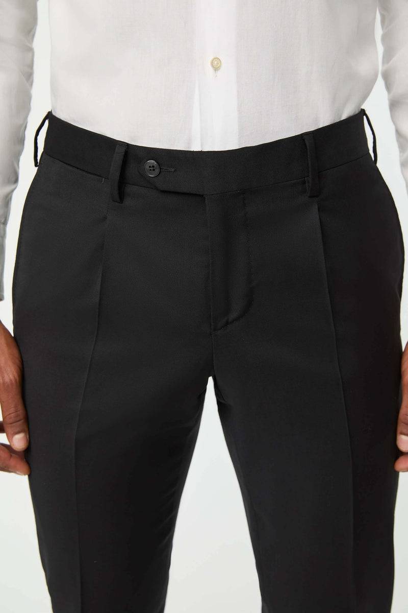 Lubiam Pantalone Duetto LONG ISLAND Nero Pantalone Duetto LONG ISLAND Nero