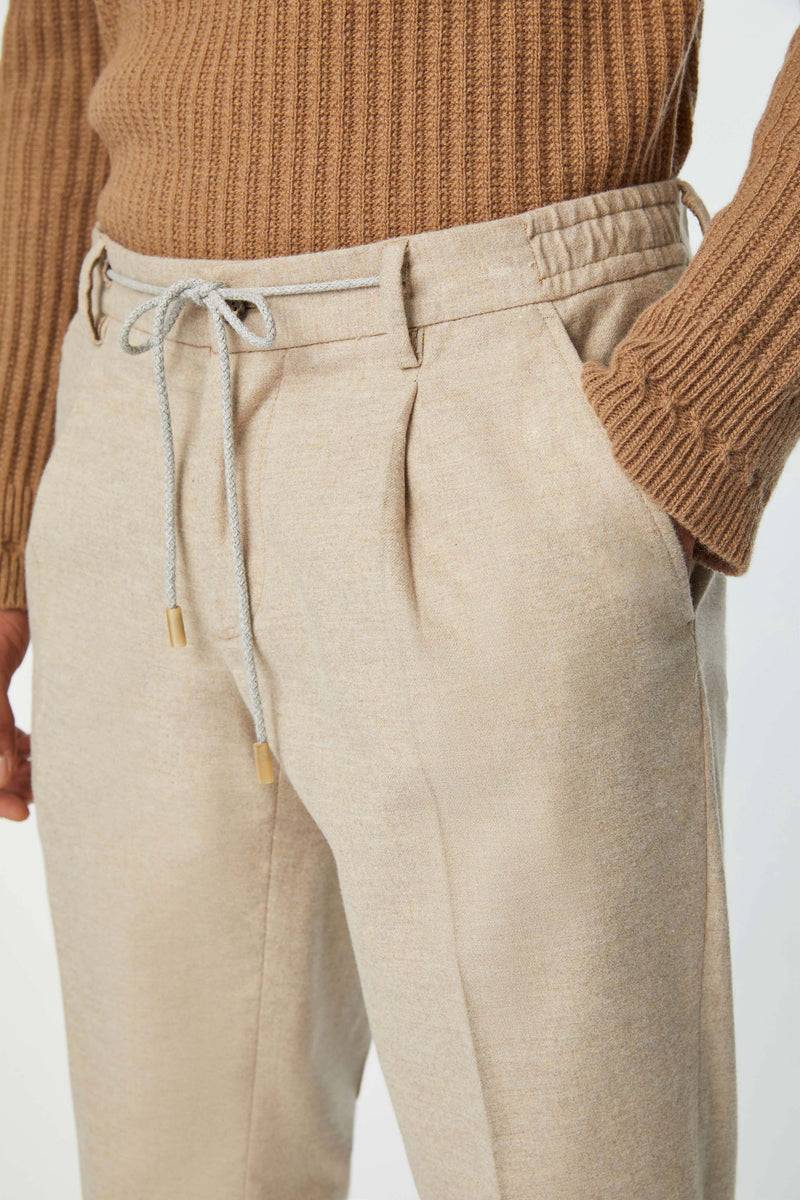 Lubiam Pantalone ED Non Trattato Beige Pantalone ED Non Trattato Beige