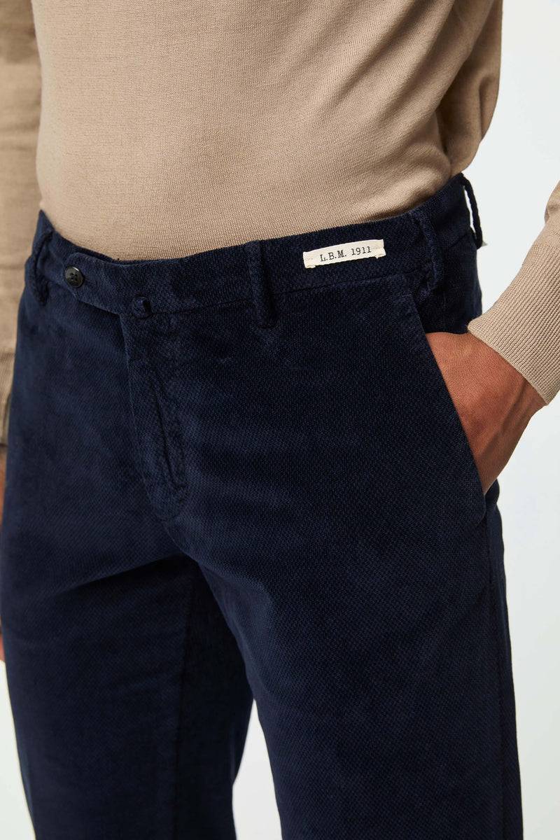 Lubiam Pantalone ELTON Tinto Capo Blu Notte Pantalone ELTON Tinto Capo Blu Notte