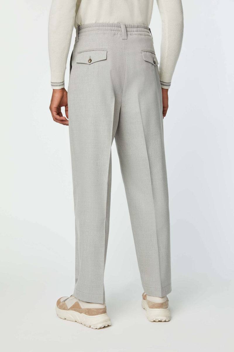 Lubiam Pantalone MARK Non Trattato Grigio Ghiaccio Pantalone MARK Non Trattato Grigio Ghiaccio