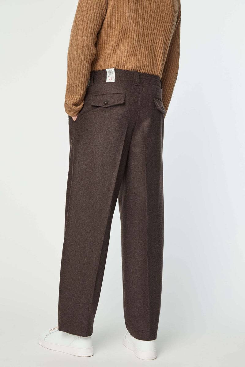 Lubiam Pantalone MARK Non Trattato Marrone Pantalone MARK Non Trattato Marrone