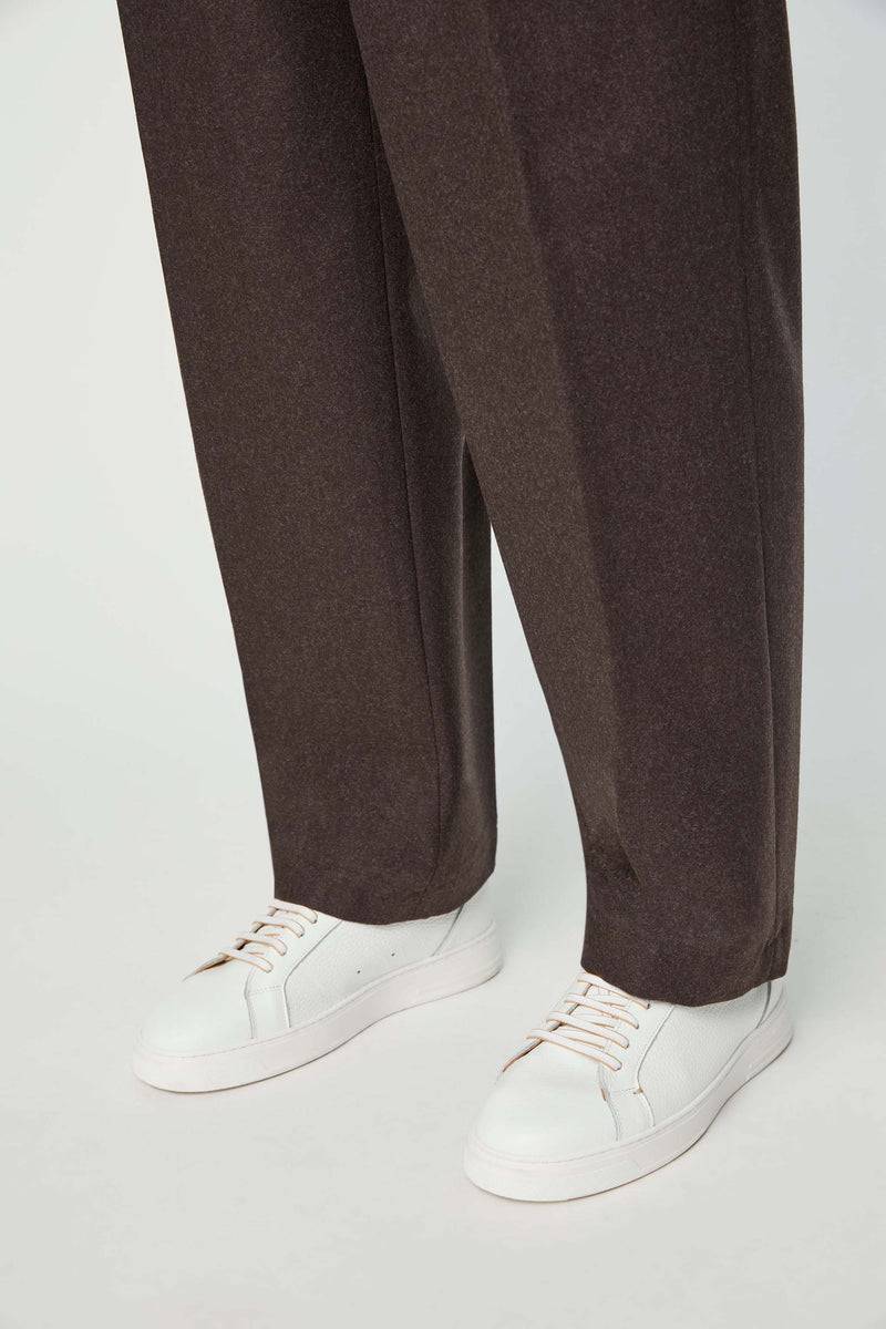 Lubiam Pantalone MARK Non Trattato Marrone Pantalone MARK Non Trattato Marrone