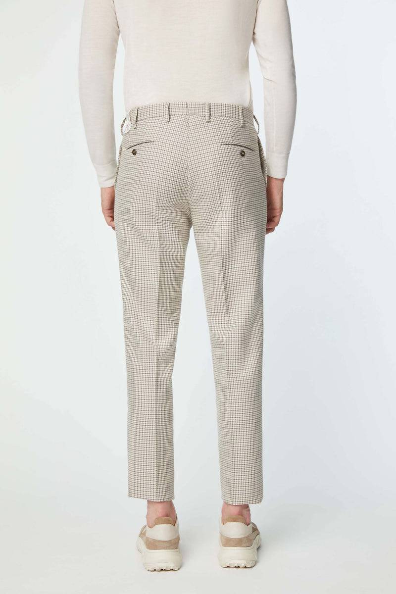 Lubiam Pantalone MICHAEL Pied De Poule Pantalone MICHAEL Pied De Poule