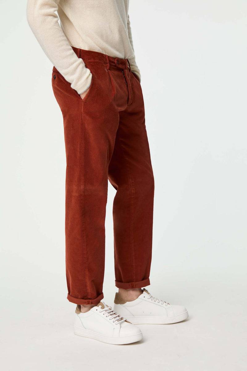 Lubiam Pantalone MICHAEL Tinto Capo Ruggine Pantalone MICHAEL Tinto Capo Ruggine