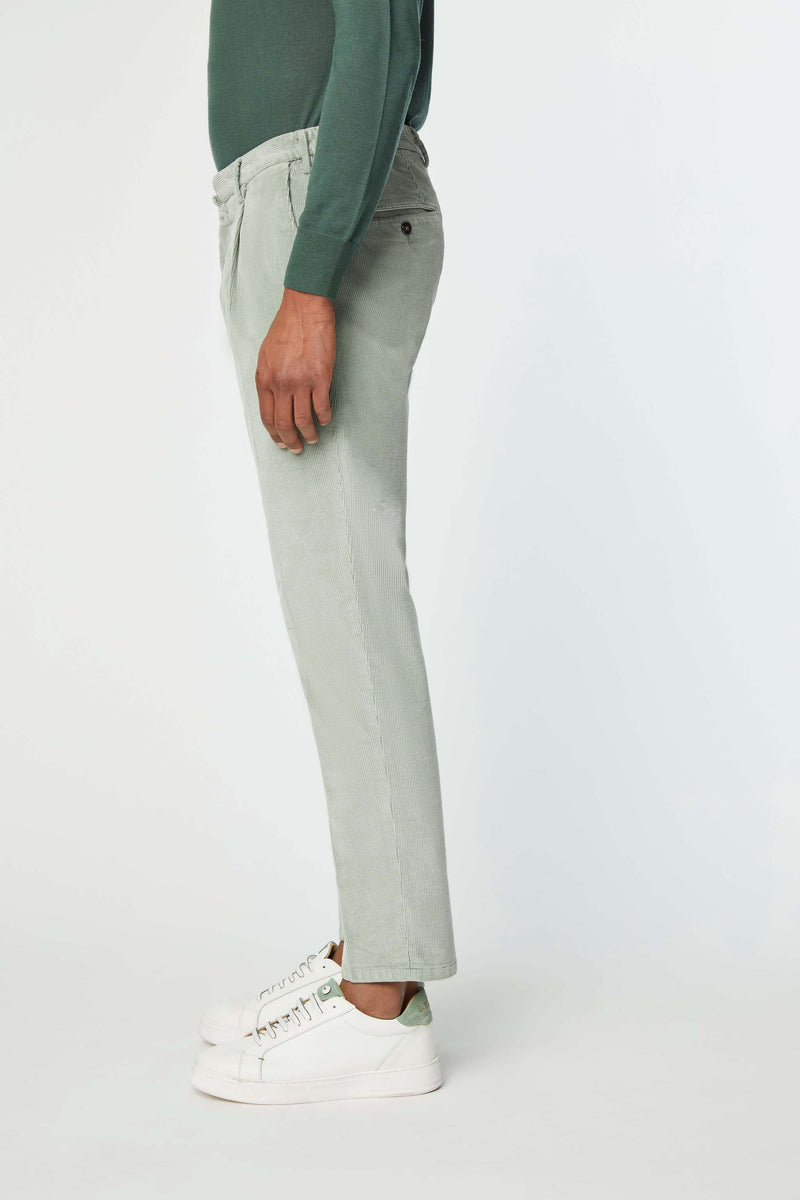 Lubiam Pantalone MICHAEL Tinto Capo Verde Pastello Pantalone MICHAEL Tinto Capo Verde Pastello