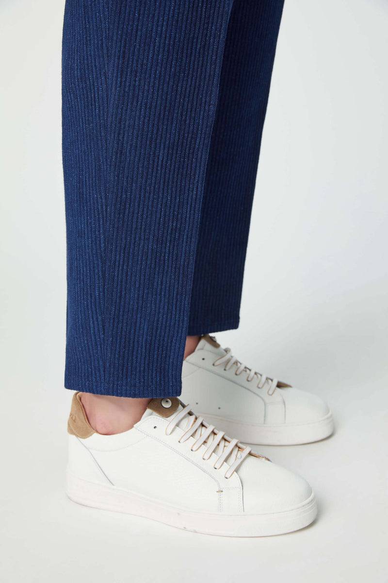 Lubiam Pantalone MILES Sartorial Indigo Blu Denim Pantalone MILES Sartorial Indigo Blu Denim