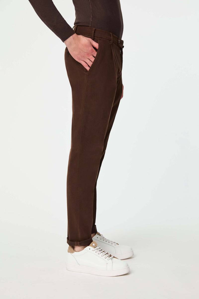 Lubiam Pantalone MUDDY Tinto Capo Marrone Pantalone MUDDY Tinto Capo Marrone