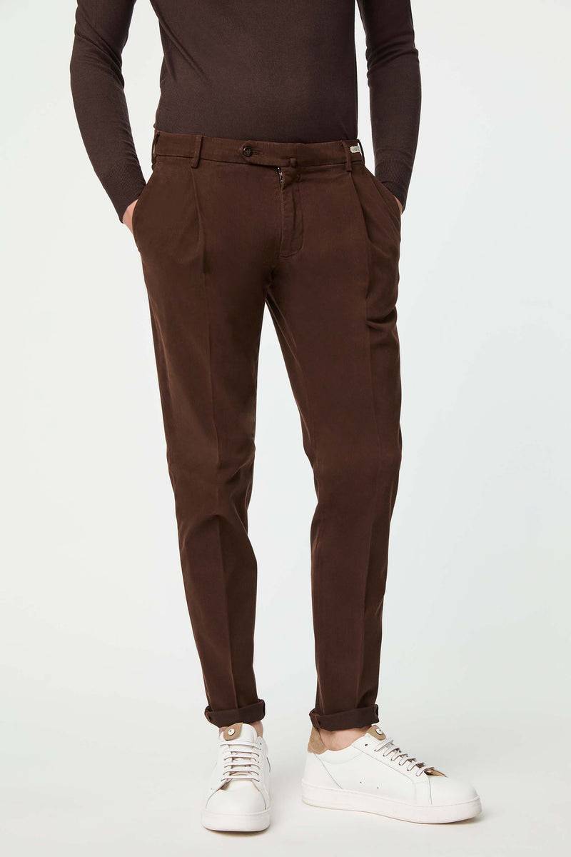 Lubiam Pantalone MUDDY tinto capo marrone Pantalone MUDDY tinto capo marrone