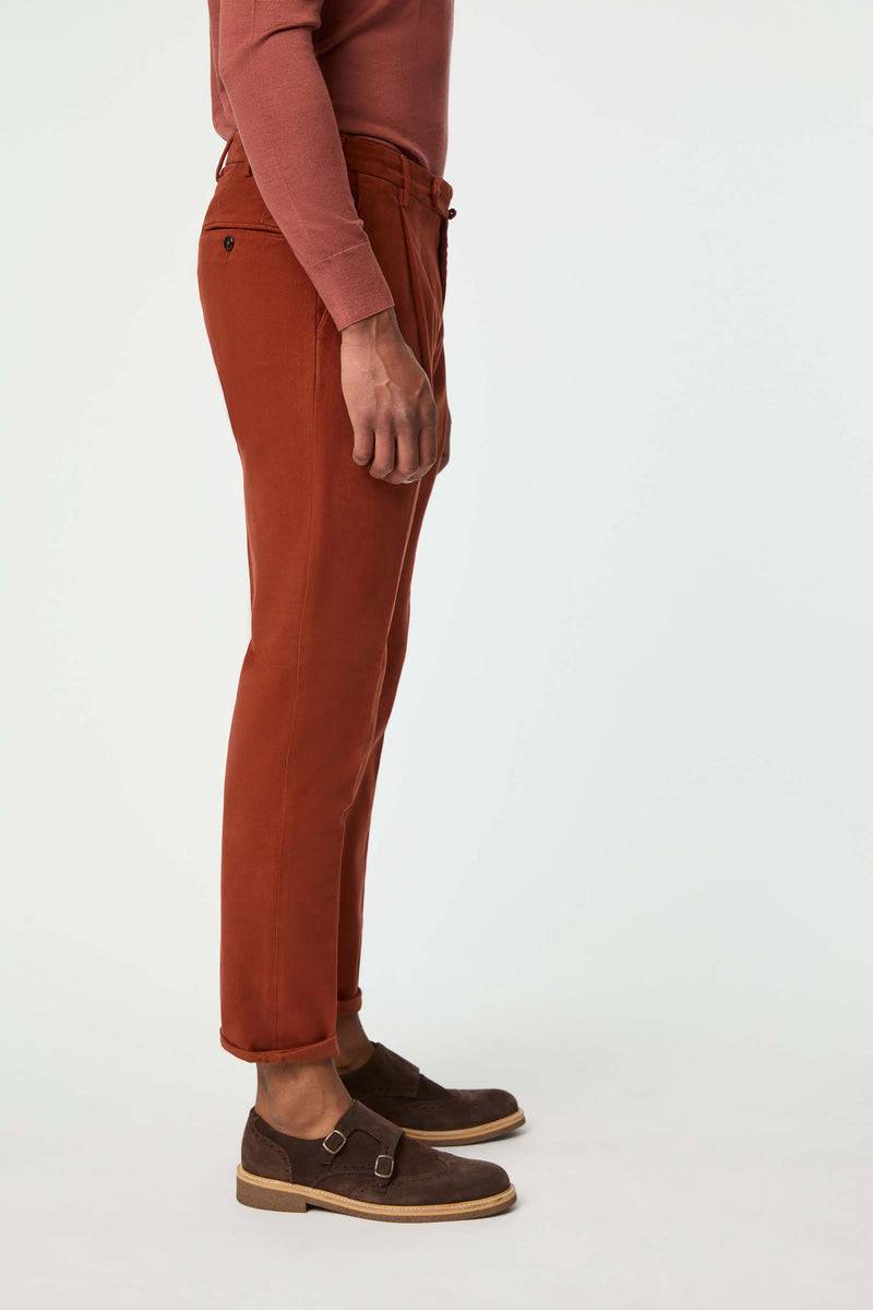 Lubiam Pantalone MUDDY Tinto Capo Ruggine Pantalone MUDDY Tinto Capo Ruggine