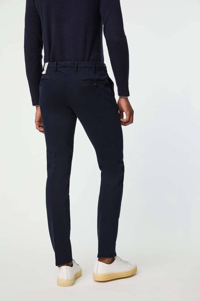 Lubiam Pantalone OZZY Tinto Capo Blu Pantalone OZZY Tinto Capo Blu