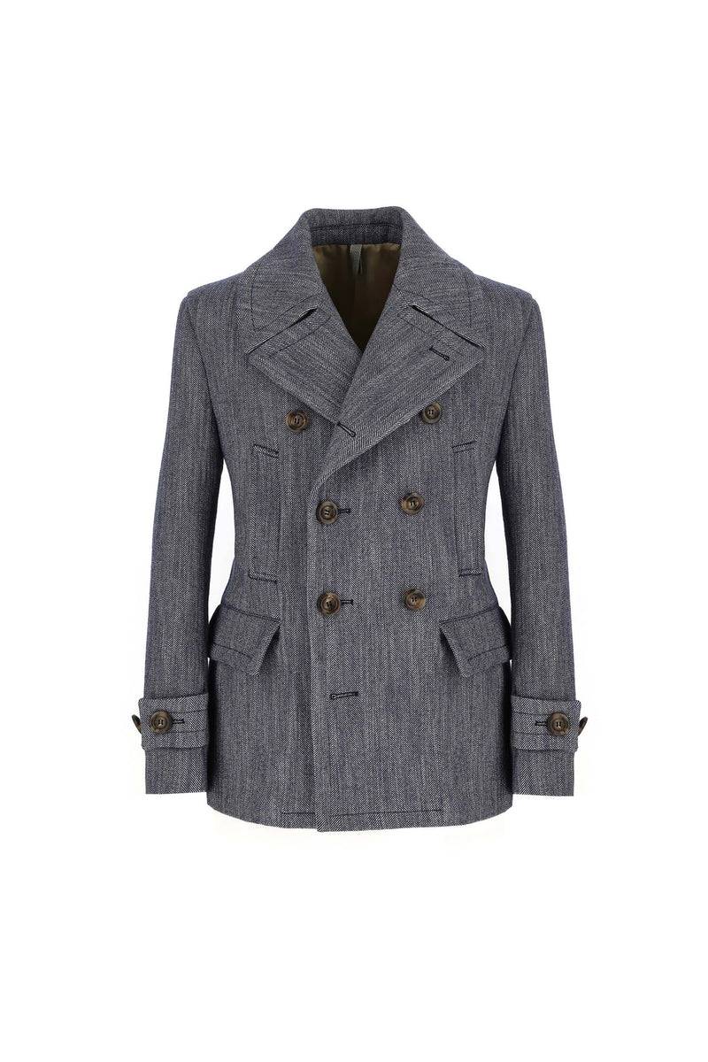 Lubiam Peacoat Sartorial Indigo Peacoat Sartorial Indigo