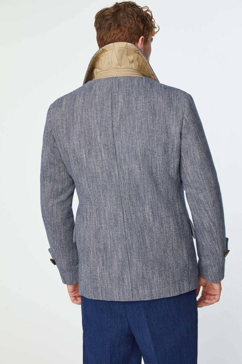 Lubiam Peacoat Sartorial Indigo Peacoat Sartorial Indigo