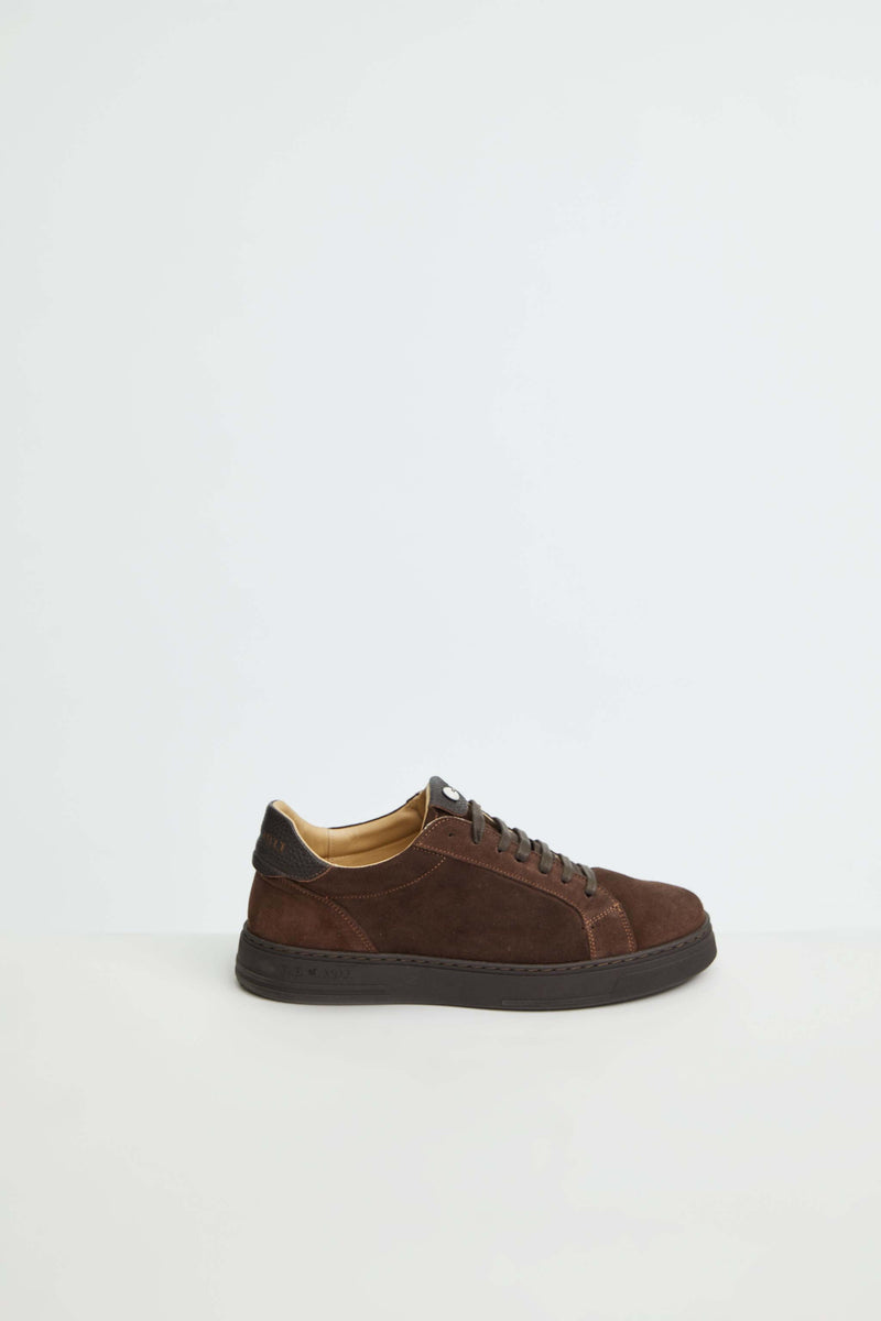Lubiam Sneaker Retro-tennis Marrone Sneaker Retro-tennis Marrone