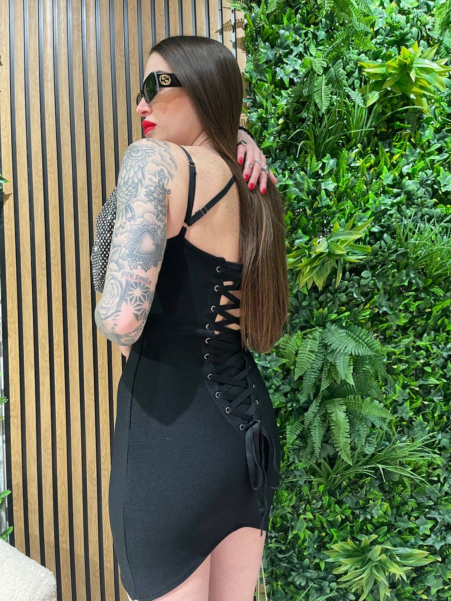 Lovely Sisters Abito Bandage Big Rosa